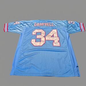 Vintage Earl Campbell Oilers Football Jersey (Size 56)